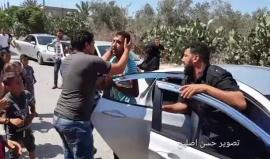 #شاهد الشاب هيثم أبو سبلة الذي أصيب بقنبلة للاحتلال في وجهه يعود لمنزل عائلته في خانيونس جنوب قطاع #غزة بعد علاجه في #القدس