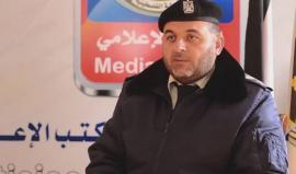 أيمن البطنيجي المتحدث باسم الشرطة الفلسطينية في غزة يتحدث حول حملة الدراجات النارية الأخيرة في القطاع