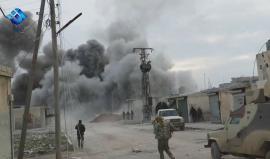 الجيش الحر يفجر سيارة مفخخة لتنظيم الدولة قبل وصولها لمواقعه