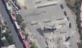 #شاهد كيف تراقب شرطة الاحتلال موكب الرئيس دونالد  ترامب في القدس المحتلة