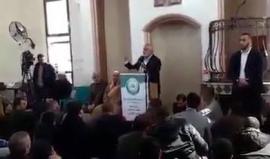 #شاهد: من كلمة نائب رئيس المكتب السياسي لحركة حماس إسماعيل هنية بافتتاح مسجد الشهيد القائد في كتائب القسام رائد العطار بمدينة رفح جنوب القطاع.
