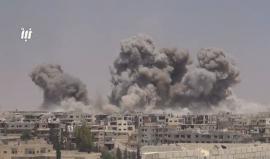 #شاهد| قصف عنيف من قبل قوات النظام على #درعا 
تصوير نبأ