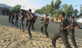 مشاهد من تخريج دفعة من مخيمات #طلائع_التحرير التي تشرف عليها كتائب القسام في #غزة