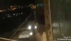 #شاهد من المواجهات التي اندلعت في بلدة حزما شمال شرق القدس المحتلة.