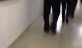 #شاهد نقل الأسيرة المقدسية إسراء الجعابيص إلى مشفى "هداسا عين كارم" الاسرائيلي بالقدس لاجراء فحوصات طبية