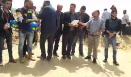 الان بدء مؤتمر كتلة الصحفي الفلسطيني
من داخل مخيم العودة شرق جباليا _شمال القطاع
بث انس الشريف