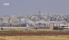 غارات جوية على مدينة #حريتان بريف #حلب الشمالي
تصوير: عدنان مدلج