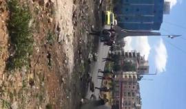 #شاهد مواجهات مستمرة بين الشبان وقوات الاحتلال على المدخل الشمالي لمدينة البيرة .