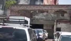 لحظة انهيار المباني في المكسيك جراء الزلزال الذي ضرب البلاد