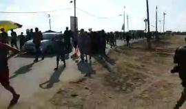 مباشر: مخيم العودة شرق غزة لجمعة #الوفاء_للخان_الاحمر ومرور 100 يوم على مسيرة العودة*