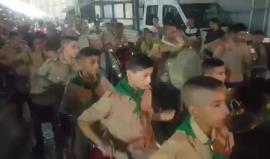 مسيرات في مدينة الناصرة المحتلة، احتفالاً بحلول عيد الأضحى المبارك.