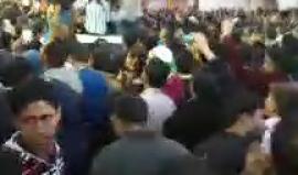 #مباشر من مراسم تشييع جثمان الشهيد العالم فادي البطش في جباليا