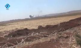 مشاهد من القصف الجوي العنيف على مدينة #عندان بريف #حلب الشمالي 
وكالة ثقة