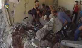 #سوريا: الطائرات الحربية التابعة للنظام تقصف مدينة #الرستن في #حمص مما أسفر عن سقوط 4 شهداء وجرحى