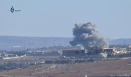 #حلب- مشاهد من قصف الطيران الروسي لجبهات مينان والراشدين وخان العسل