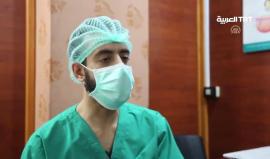 #شاهد.. حكاية قاسم الطفل السوري الذي فقد أمه وأصيب بجراح بالغة نتيجة لقصف لقوات النظام على الغوطة الشرقية المحاصرة