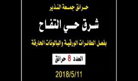 #شاهد بالفيديو لأول مرة أكبر عدد من الحرائق شرق حي التفاح بفعل الطائرات الورقية والبالونات الحارقة
#مسيرة_العودة_الكبرى