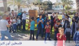 #شاهد أطفال أيتام في رفح يطلقون سربًا من الحمام الزاجل في ظل أجواء المصالحة