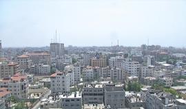 غارات على مناطق مختلفة في مدينة غزة