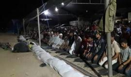 صلاة التراويح من داخل مخيم العودة شرق جباليا..
بث أنس الشريف
..