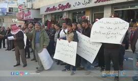 احتجاجات لأصحاب البسطات الشعبية في مدينة بيت لحم بعد قرار البلدية بإزلتها من الطرق العامة