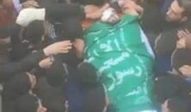 #شاهد تشييع جثماني الشهيدين زياد الحواجري وحماد أبو سويرح في النصيرات وهما من عناصر الأمن اللذين ارتقيا خلال عملية لاعتقال المتورطين في تفجير موكب الحمدالله .