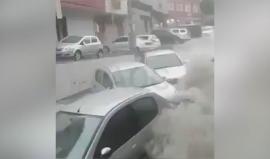 #فيديو اسطنبول تغرق بالأمطار