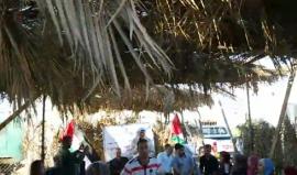 بث مباشر: الهيئة الوطنية العليا لمسيرات العودة وكسر الحصار تنظم فعالية زراعة أشجار تحمل أسماء شهداء المسيرات على ارض مخيم العودة شرق غزة