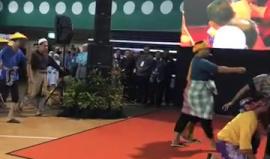 فعالية فنية من المؤتمر السنوي العام للحرب الإسلامي الماليزي PAS