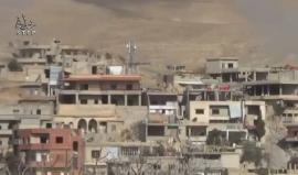 قصف هيستيري من قبل النظام على قرى وادي بردى بريف دمشق
