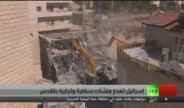الاحتلال يواصل سياسة الهدم التعسفية في القدس المحتلة