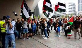 #شاهد #مباشر مظاهرة في مدينة روتردام الهولندية تضامنا مع الأقصى ورفضا للجرائم الصهيونية في القدس . #إلا_الأقصى