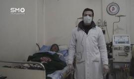 نقص المواد الطبية يفاقم من معاناة مرضى الكلى بالغوطة الشرقية المحاصرة