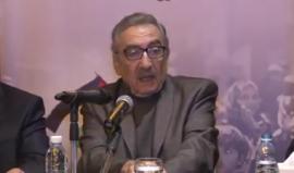 الأمين العام للمؤتمر الشعبي لفلسطينيي الخارج منيرشفيق: الشعب الفلسطيني بات رقماً صعباً قادراً على مواجهة المؤامرات الخارجية
#شاهد كلمة الأمين العام في افتتاحية الاجتماع السادس للأمانة العامة المنعقد في العاصمة اللبنانية بيروت.