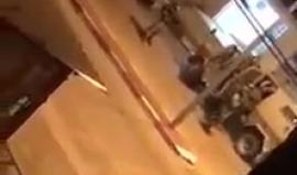 جانب من اقتحام قوات الاحتلال لبلدة قباطية جنوب جنين فجر اليوم.
