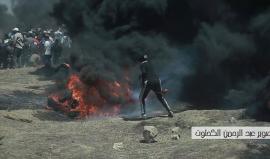 #شاهد اللحظات الاولى لدخول المتظاهرين اراضينا المحتلة عام ١٩٤٨  في مليونية العودة 
تصوير عبد الرحمن الكحلوت