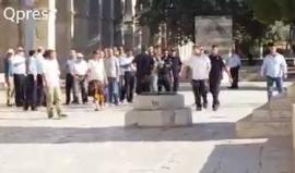 مستوطنون يقتحمون المسجد الأقصى صباح اليوم