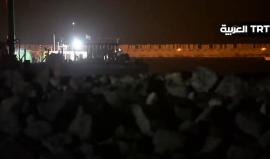 #شاهد إقتياد زوارق الاحتلال سفينة "زيتونة" الى ميناء اسدود بعد الإستيلاء عليها