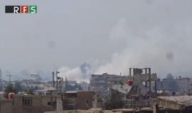 الثوار يشنون هجوما على أطراف حي جوبر الدمشقي