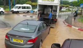 #شاهد مستوطنة سديروت ومدينة عسقلان بعد هطول الأمطار صباح اليوم