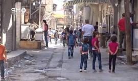 سوريا - دمشق : أجواء عيد الأضحى المبارك في حي تشرين الدمشقي