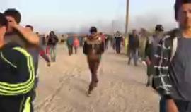 الحدود الشرقية لمدينة غزة والتجمعات الكبيرة  داخل مخيم شرق مدينة غرة