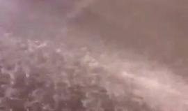 عواصف وأمطار شديدة في أبو ظبي بالإمارات