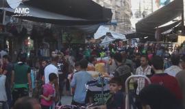 مشاهد من أسواق حي الفردوس في #حلب