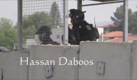 #شاهد | إصابة مباشرة لجنديين إسرائيليين بالرأس خلال مواجهات اليوم في قرية نعلين غرب رام الله . 

تصوير Hassan Daboos