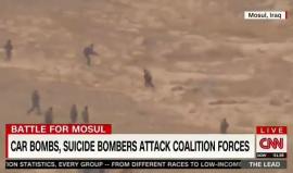 #شاهد تسجيل يظهر تفجير أحد مسلحي تنظيم الدولة نفسه خلال محاصرته من قبل الجيش العراقي شرق الموصل