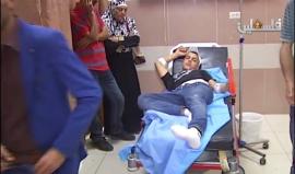 #شاهد |  10 إصابات برصاص الاحتلال بالمزرعة الغربية في رام الله عقب اقتحامها ليلة أمس.