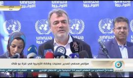 خلال مؤتمر صحفي في غزة .. أونروا: آلاف المنازل المهدمة كليا لا زالت بحاجة لإعادة الإعمار

أكد مدير عمليات "أونروا" بغزة  بو شاك، أن ألاف المنازل المهدمة كليا إبان العدوان الاخير على قطاع غزة لا زالت بحاجة لإعادة إعمارها فورا لإيواء أصحابها.

وقال بوشاك "ل