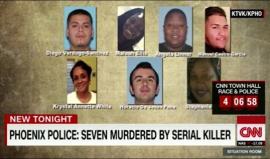 قاتل متسلسل يقتل 7 أشخاص في فونيكس الأمريكية ويصيب اثنين آخرين

المصدر cnn