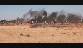 #شاهد || غضب جماهيري على السياج الحدودي  شرق #خزاعة شرق #خانيونس اليوم، جنوب قطاع غزة 

#جمعة_الغضب